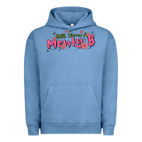 Pigment Pebble Blue having a menty b, cute and trendy Urban Hoodie - MaliasSmallBusiness
