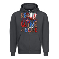 Smoke red wine and blue Zipper Hoodie - Zillion Design Studio