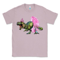 Lilac Balerina T-Rex Dinosaur With Tutu Classic Tee - RanaPortraitStore