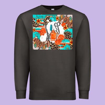 Nail Artist Premium Sweatshirt Designed By Adodesignshop