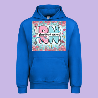 Registered Nurse Rn Urban Hoodie Designed By Maliassmallbusiness