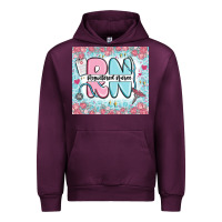 Mauve Wine registered nurse rn Urban Hoodie - MaliasSmallBusiness