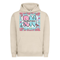 Pigment French Oak registered nurse rn Urban Hoodie - MaliasSmallBusiness