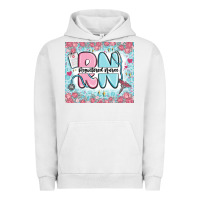 Pigment Lunar Rock registered nurse rn Urban Hoodie - MaliasSmallBusiness
