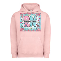Pigment Salmon registered nurse rn Urban Hoodie - MaliasSmallBusiness