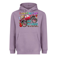 Lavender crushed 100 days of school Heavyweight Hoodie - RacoonDesign