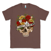 Chestnut Be Afraid&Do It Anyway Classic Tee - RanaPortraitStore