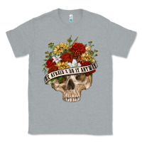 Heather Grey Be Afraid&Do It Anyway Classic Tee - RanaPortraitStore