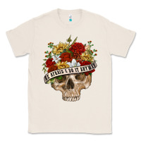 Natural Be Afraid&Do It Anyway Classic Tee - RanaPortraitStore