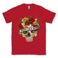 Red Be Afraid&Do It Anyway Classic Tee - RanaPortraitStore