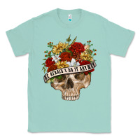 Seafoam Be Afraid&Do It Anyway Classic Tee - RanaPortraitStore