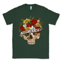 Sports Green Be Afraid&Do It Anyway Classic Tee - RanaPortraitStore