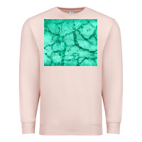 Pale Pink green glitter Premium Sweatshirt - JahusDesignShop