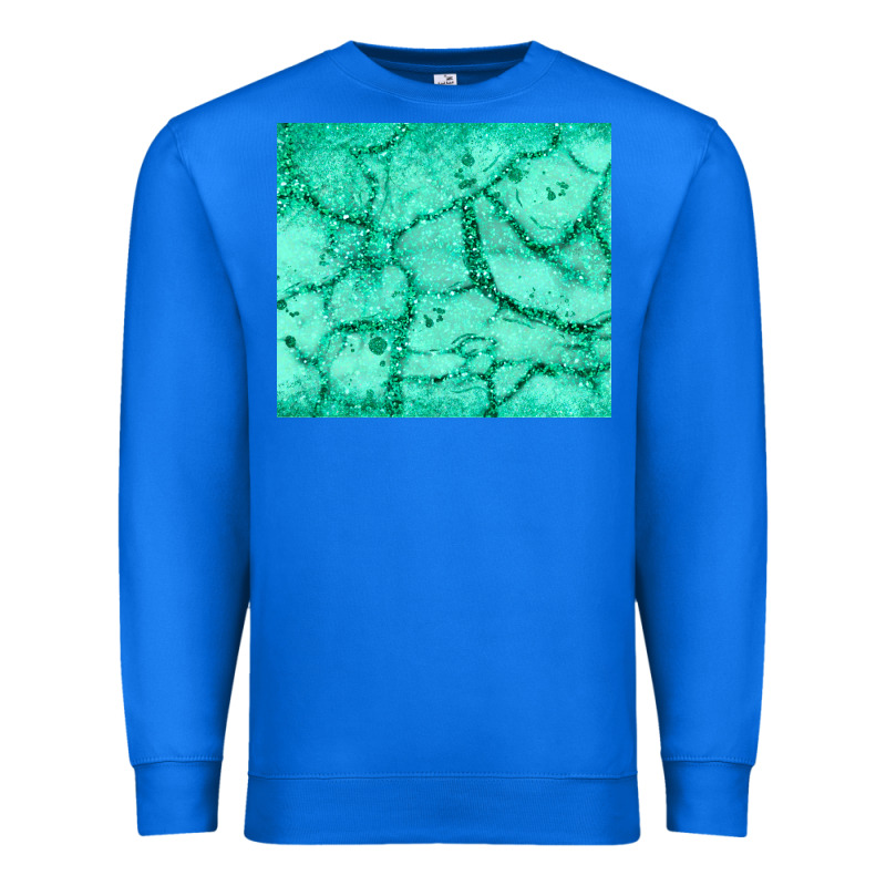 Green Glitter Premium Sweatshirt by JahusDesignShop | Teevron