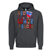 Smoke red white and booze Zipper Hoodie - Zillion Design Studio