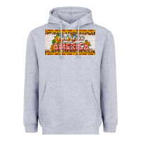 Heather Grey god bless america sunflower license plate Heavyweight Hoodie - HRA Design Shop