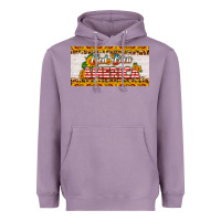 Lavender god bless america sunflower license plate Heavyweight Hoodie - HRA Design Shop
