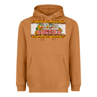 Meerkat god bless america sunflower license plate Heavyweight Hoodie - HRA Design Shop