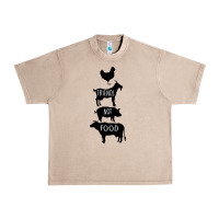 French Oak Friend Not Food Urban Heavy Tee - Bettercallsaul