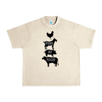 Sandshell Friend Not Food Urban Heavy Tee - Bettercallsaul