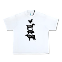White Friend Not Food Urban Heavy Tee - Bettercallsaul