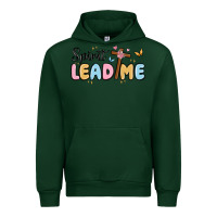 Forest Green spirit lead me Urban Hoodie - MaliasSmallBusiness