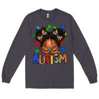 Smoke autism afro girl Long Sleeve Tee - texasbilliewilder