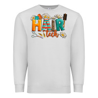 Dove Grey hair tech Premium Sweatshirt - AdoDesignShop