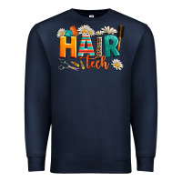 Navy hair tech Premium Sweatshirt - AdoDesignShop