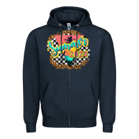 Navy summer 2024 Zipper Hoodie - texasbilliewilder