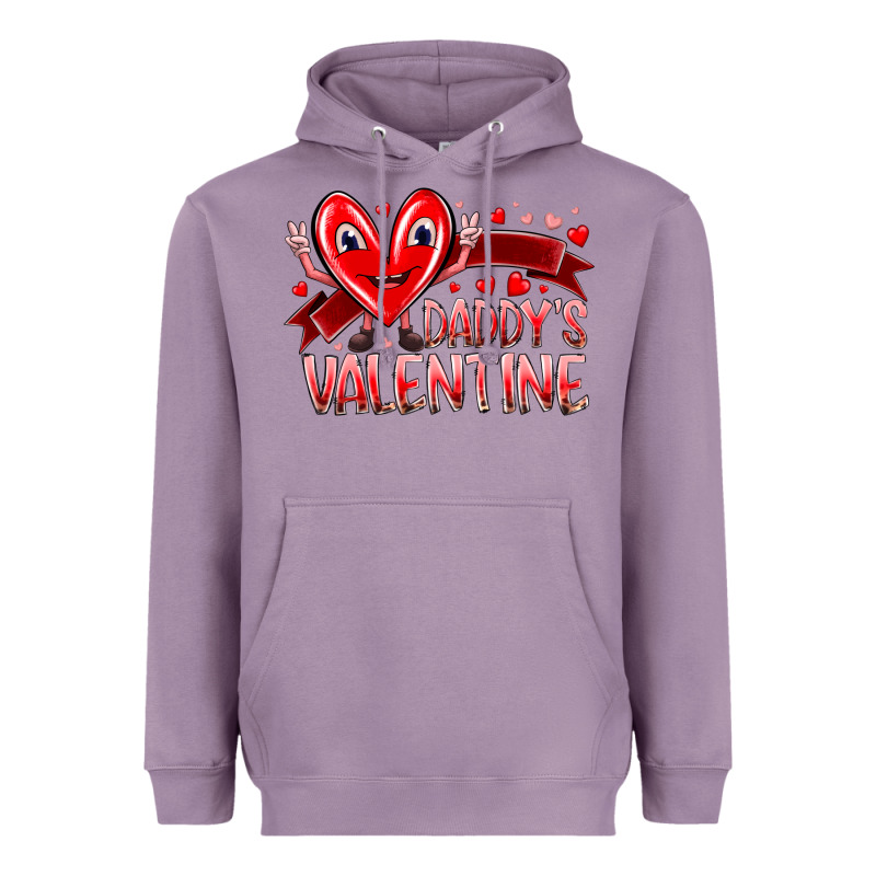 Daddy Is Valentine Heavyweight Hoodie by RacoonDesign | Teevron