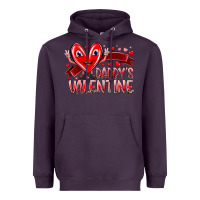 Plum daddy is valentine Heavyweight Hoodie - RacoonDesign