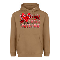Toasted Coconut daddy is valentine Heavyweight Hoodie - RacoonDesign