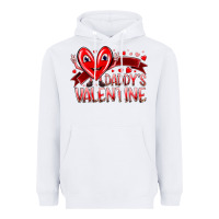 White daddy is valentine Heavyweight Hoodie - RacoonDesign