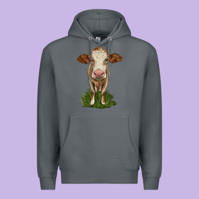 Simmental Heifer Premium Hoodie Designed By Lillyallendesigns