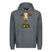 Rock simmental heifer Premium Hoodie - LillyAllenDesigns