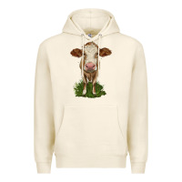 Tofu simmental heifer Premium Hoodie - LillyAllenDesigns