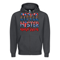 Smoke little mister America Zipper Hoodie - Zillion Design Studio