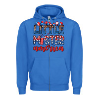 True Royal little mister America Zipper Hoodie - Zillion Design Studio