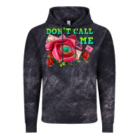 Cloud Black dont call me with pink phone and letters Vintage Hoodie - AdoDesignShop