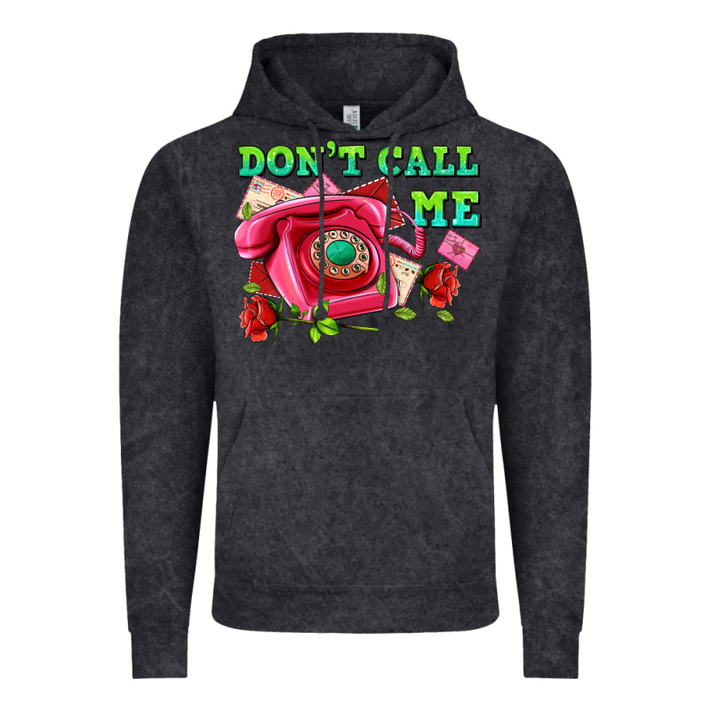Dont Call Me With Pink Phone And Letters Vintage Hoodie by AdoDesignShop | Teevron