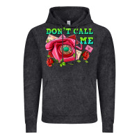 Vintage Black dont call me with pink phone and letters Vintage Hoodie - AdoDesignShop