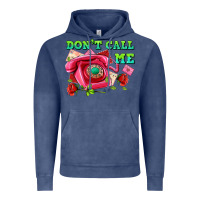 Vintage Denim dont call me with pink phone and letters Vintage Hoodie - AdoDesignShop