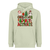 Matcha christmas spirit activate Heavyweight Hoodie - FaDigitalArtStudio
