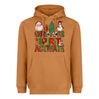 Meerkat christmas spirit activate Heavyweight Hoodie - FaDigitalArtStudio
