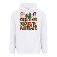 White christmas spirit activate Heavyweight Hoodie - FaDigitalArtStudio