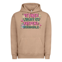 Pigment Burro retired library kid present bookish girlie Urban Hoodie - MaliasSmallBusiness
