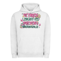 Pigment Lunar Rock retired library kid present bookish girlie Urban Hoodie - MaliasSmallBusiness