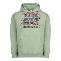 Pigment Oil Green retired library kid present bookish girlie Urban Hoodie - MaliasSmallBusiness
