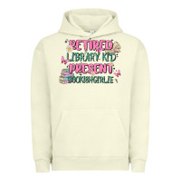 Pigment Pistachio retired library kid present bookish girlie Urban Hoodie - MaliasSmallBusiness